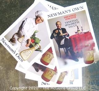 Seven Retro Posters for Newman's Own with Paul Newman