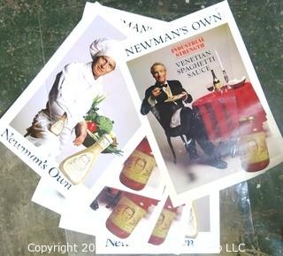 Seven Retro Posters for Newman's Own with Paul Newman