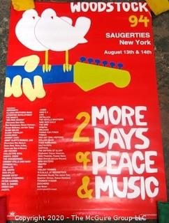 1994 Woodstock Music Festival Poster