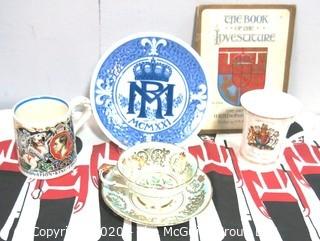 Collection of British Royal Coronation Items