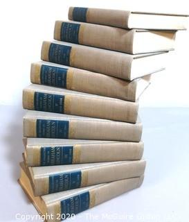 The Collected Works of Abraham Lincoln. 9 Volume Set Hardcover 1953 Roy Basler (Editor)