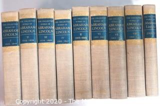 The Collected Works of Abraham Lincoln. 9 Volume Set Hardcover 1953 Roy Basler (Editor)