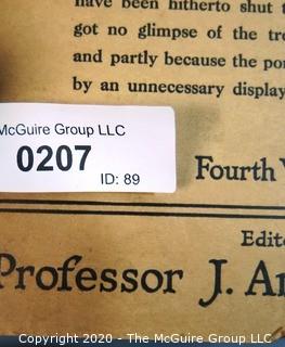 Four Volume Set of The Outline of Science: A Plain Story Simply Told 1922 by J. Arthur Thomson.  Illustrated