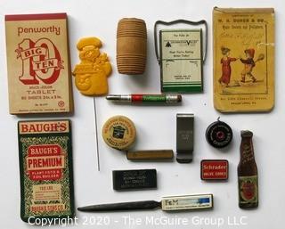 Lot of Vintage Promotional and Advertising Items