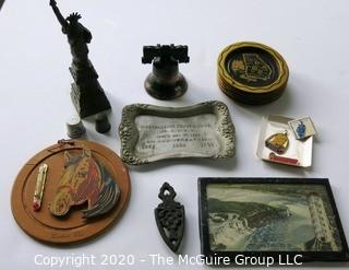 Group of Vintage Souvenir Items