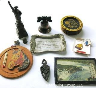 Group of Vintage Souvenir Items