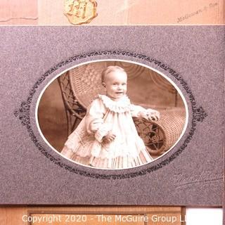 Collection of Vintage Baby Photos and Cabinet Photographs