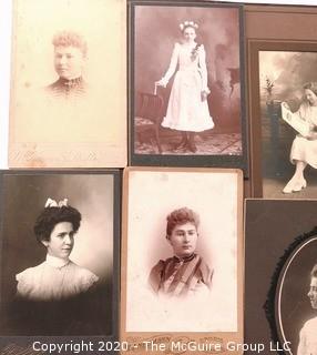 Collection of Vintage Photos and Cabinet Photographs of The Ladies