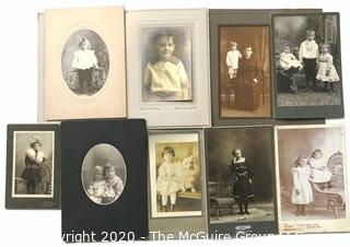 Group of Antique Photos and Cabinet Cards