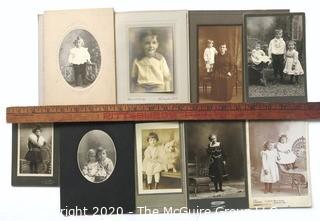 Group of Antique Photos and Cabinet Cards