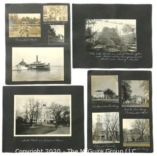  Early 1900's Black & White Antique Family Photo Album of Washington DC