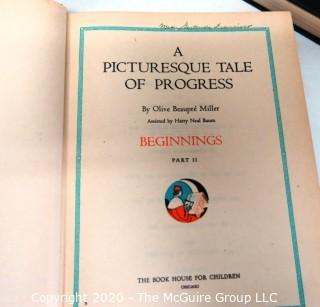 Nine Volume Collection of Children's Books - A Picturesque Tale of Progress
by Olive Beaupre Miller