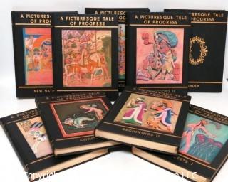 Nine Volume Collection of Children's Books - A Picturesque Tale of Progress
by Olive Beaupre Miller