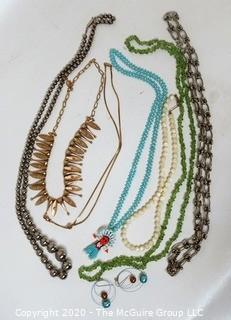 Group of Costume Jewelry Necklaces