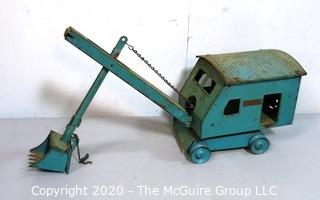 Vintage Steel Steam Shovel Toy by Structo Toys