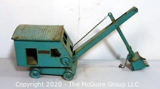 Vintage Steel Steam Shovel Toy by Structo Toys