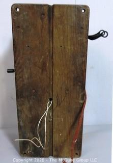 Antique Western Electric Hand Crank Wall Phone