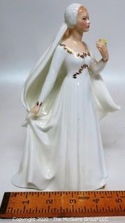 Vintage Royal Doulton Fine Porcelain Bride Figurine 