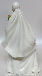 Vintage Royal Doulton Fine Porcelain Bride Figurine 