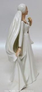 Vintage Royal Doulton Fine Porcelain Bride Figurine 