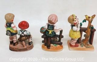 Group of (3) Made in Occupied Japan Fine Porcelain Figurines