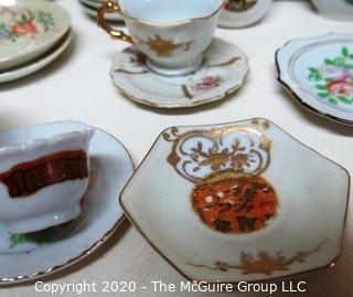 Group of Made in Occupied Japan Fine Porcelain Tea Set Items