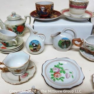 Group of Made in Occupied Japan Fine Porcelain Tea Set Items