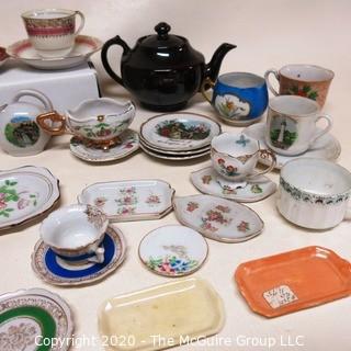 Group of Made in Occupied Japan Fine Porcelain Tea Set Items