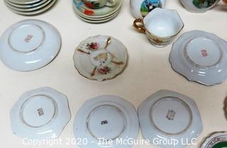 Group of Made in Occupied Japan Fine Porcelain Tea Set Items