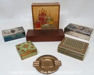 Decorative Boxes and Metal Promotional Astray