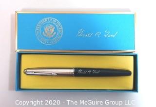 Gerald Ford White House Felt Tip Souvenir Signing Pen with Box - Political, U.S. Presidential Memorabilia