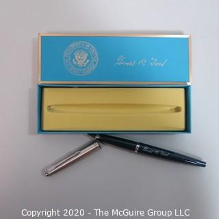 Gerald Ford White House Felt Tip Souvenir Signing Pen with Box - Political, U.S. Presidential Memorabilia