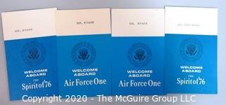 Assorted Nixon Ephemera including 1973 Official Inaugural Guide Book and Various Air Force One Collectibles. Memorabilia Political U.S. Presidential.