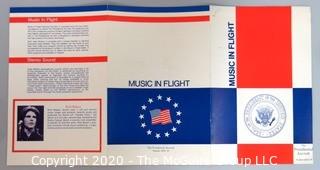 Assorted Nixon Ephemera including 1973 Official Inaugural Guide Book and Various Air Force One Collectibles. Memorabilia Political U.S. Presidential.