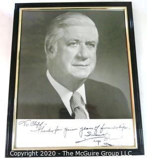 Signed Framed Photo of young Tip O'Neil inscribed "Cliff- thanks for our many years of friendship, Tip O/Neil, Speaker". US Presidential Political Memorabilia