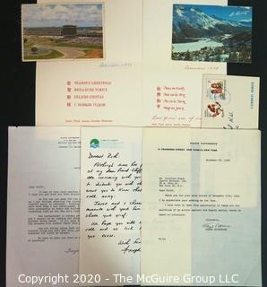 20 year correspondence between Floyd & Janet Patterson with Clifford Evans. Floyd was the two-time heavyweight boxing world champion, signed - Sports Memorabilia   