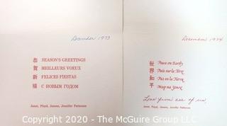 20 year correspondence between Floyd & Janet Patterson with Clifford Evans. Floyd was the two-time heavyweight boxing world champion, signed - Sports Memorabilia   