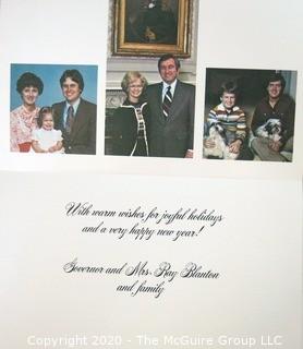 Collection of Signed Greeting Cards.  Includes Valentine Card Signed by President Jimmy & Rosalyn Carter.