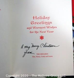 Collection of Signed Greeting Cards.  Includes Valentine Card Signed by President Jimmy & Rosalyn Carter.