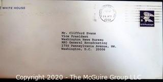 Collection of Presidential Correspondence from "Cap" Weinberger, Ed Meese III and James Brady.  US Presidential Political Memorabilia
