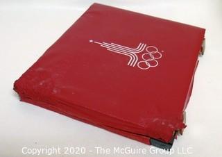 90% Solid Silver Official 1980 Moscow Olympic Coin Issue Series II Citius, in red presentation box. There are (5) 10 rouble coins and (7) 5 rouble coins

Combined weight 284 grams

Note: Presentation box is damaged
 