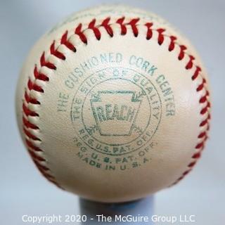 Vintage Reach Official American League "Harridge" Ball, Number 0; Baseball, New in Box.     