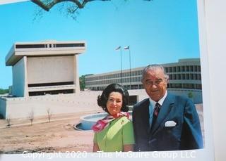 1971 Program for the Dedication of the Lyndon Baines Johnson Library in Austin Texas.