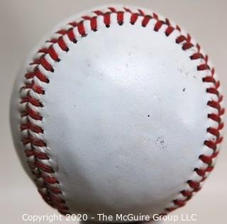 Vintage Signed Official League Baseball - Larry Sheets