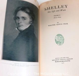 Shelley and His Works; Two Volume Set