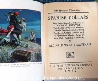 Four Antique Children's Books Including Joan of Arc, Spanish Dollars, The Boy Captive & Steps to Nowhere.