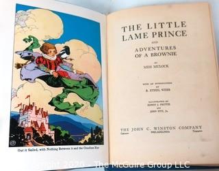 Three Illustrated Children's Books - 2 Volumes of Heidi and The Little Lame Prince.