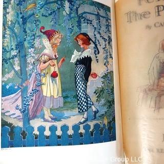 Four Vintage Illustrated Children's Books - Hans Brinker, Three Musketeers, Story of Siegfried  & Peter and the Princess.