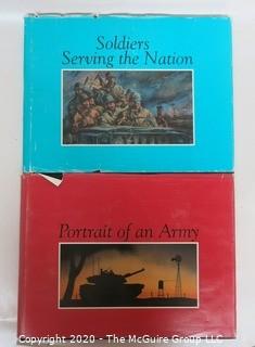 Two Volume Book Set - Portrait of an Army and Soldiers Serving the Nation by General Graham Sullivan