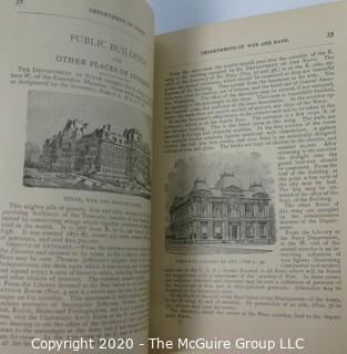 Group of Books about Washington DC. Includes My 30 Years Backstairs at the White House, Antique Guide to Washington DC, and Speed Typing Certificate 